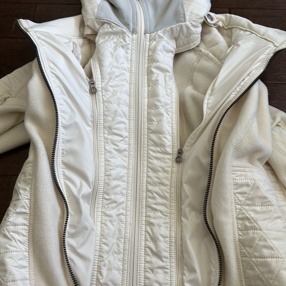 Lululemon Fleecy Keen Jacket II in Ghost 4 RARE Unicorn 🦄 - Picture 12 of 16